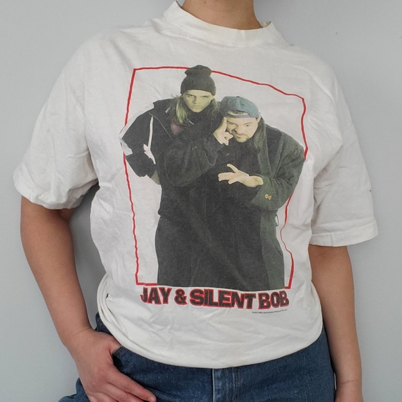 Vintage Jay and Silent Bob Tshirt - Picture 2 of 10